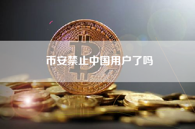 币安禁止中国用户了吗