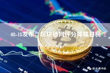 08-18发布：区块链网评分降幅日榜